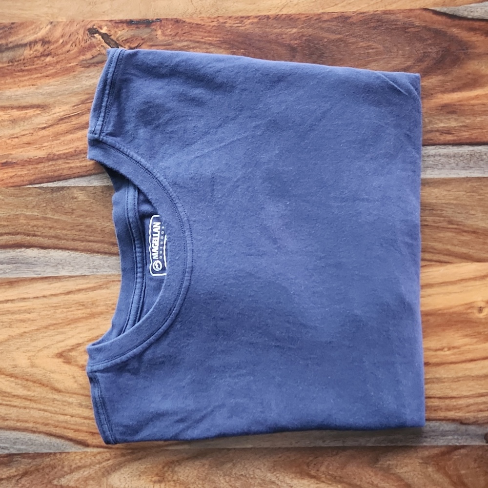 Great Men's Long Sleeved T Shirt, Blue, XL, Magellan Outdoors
